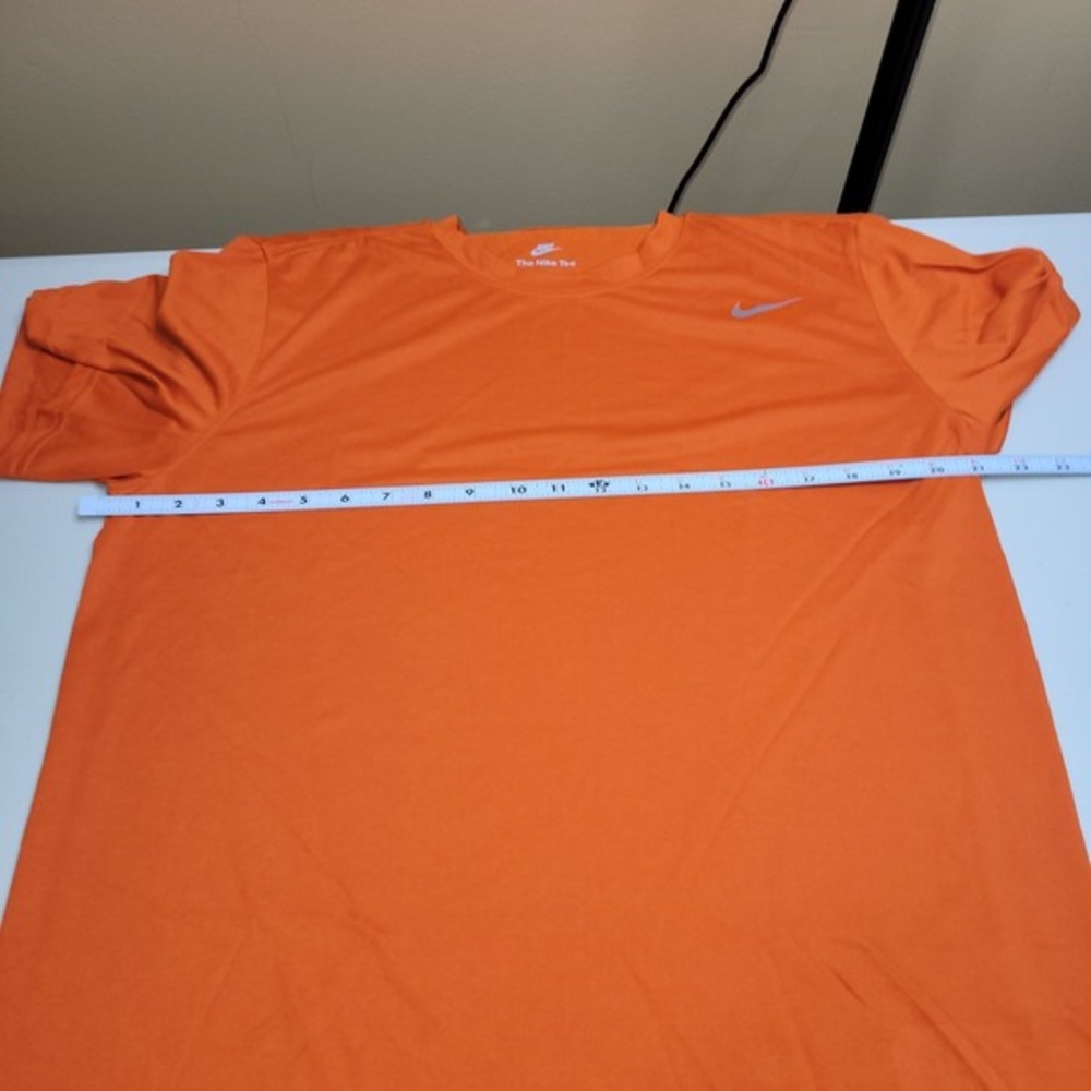 NWT Nike Men's Large L Rush Orange Legend Tee 727982-888 Performance Gym Shirt‎ - Picture 8 of 11